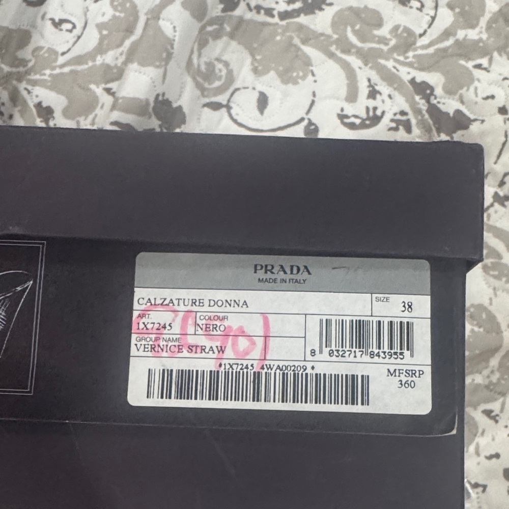 Prada Nero Calzature Donna Footwear